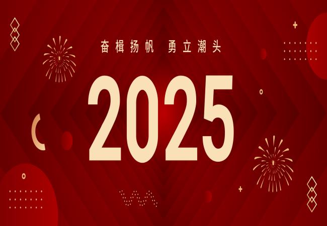新年献词 | 启航2025：奋楫扬帆，勇立潮头