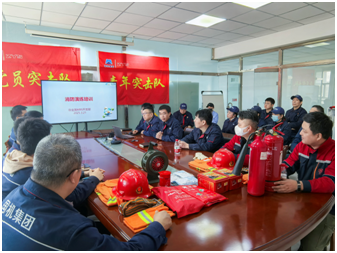 非金属材料开发部成功开展消防应急演练活动