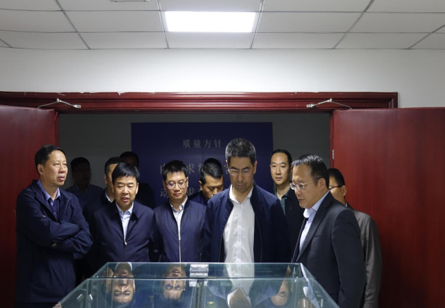 工信部领导莅临公司考察调研